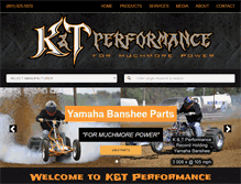 Tablet Screenshot of ktperformance.com